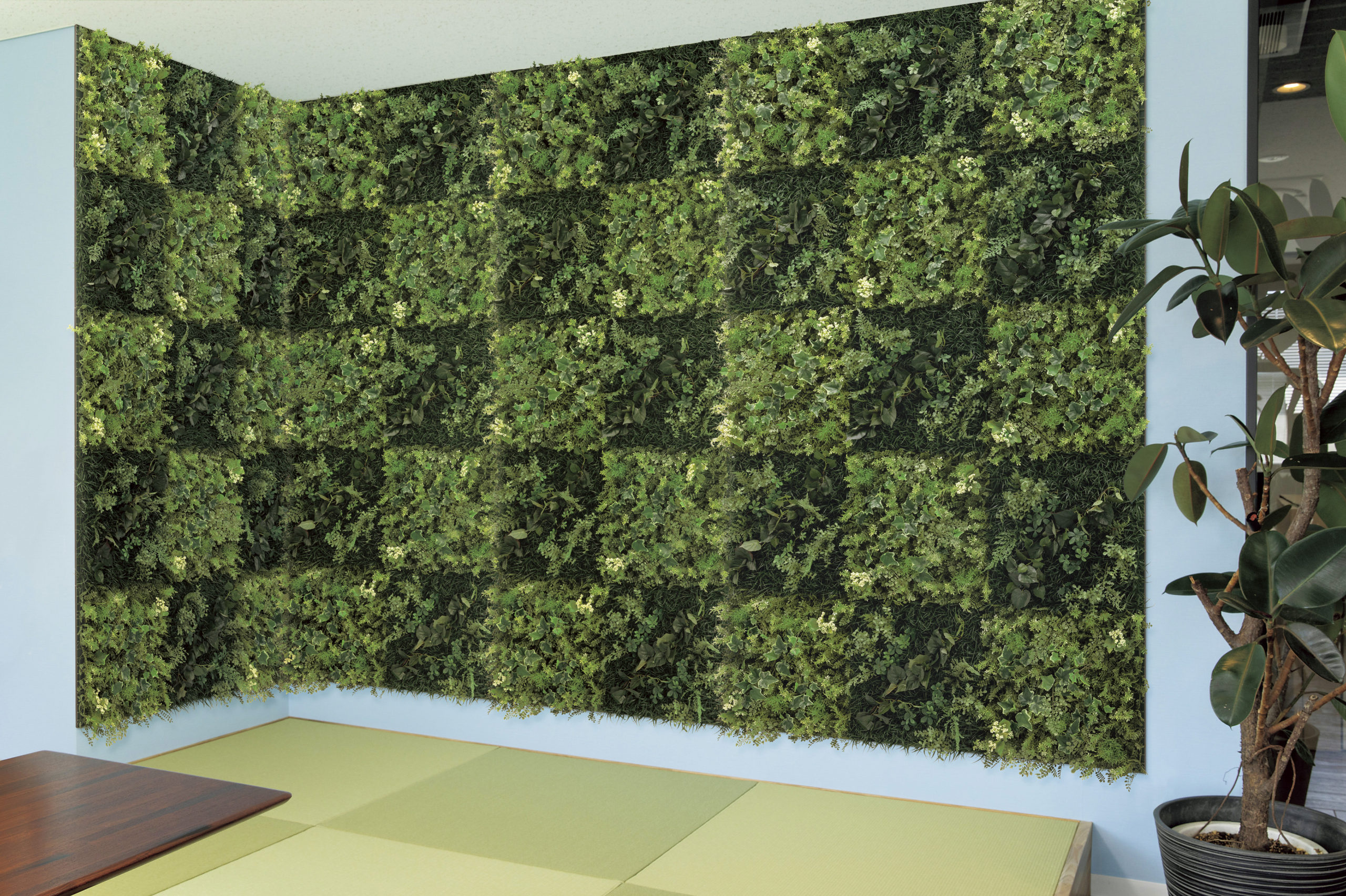 組み合わせデザインできる壁面緑化用グリーンパネル | ブログ5133