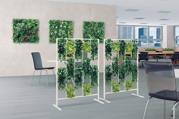 画像：オフィス緑化_施工事例