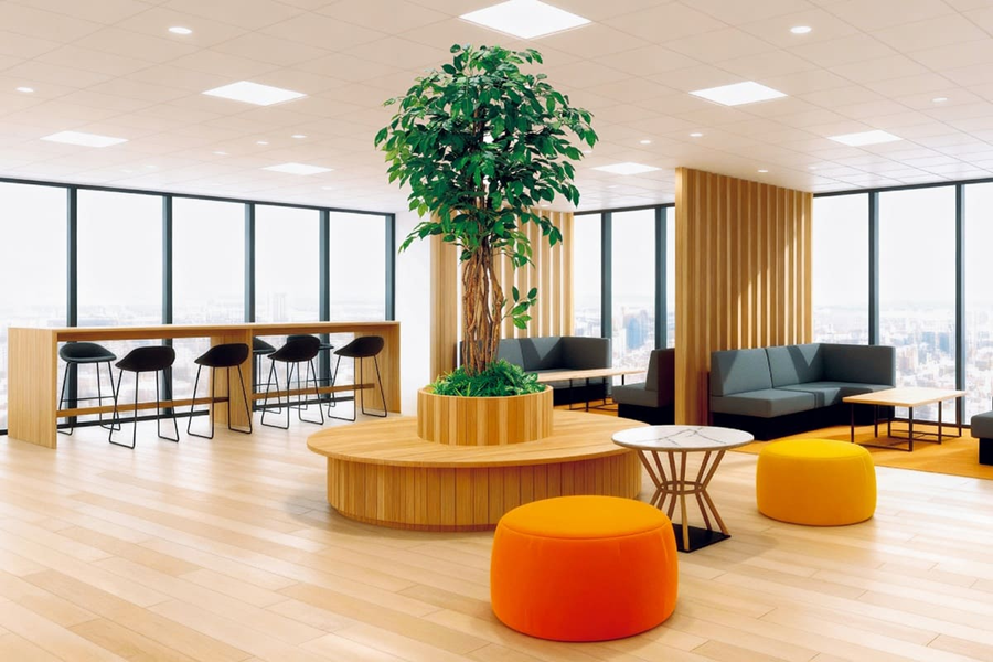 画像：テーブル樹木_施工事例