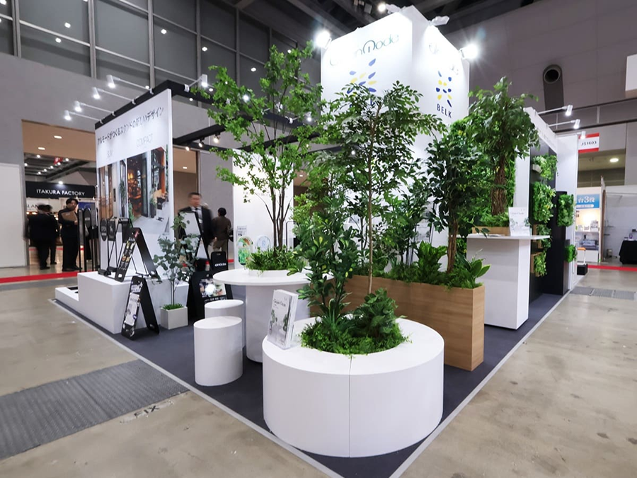 画像:ジャパンショップ_人工樹木展示画像