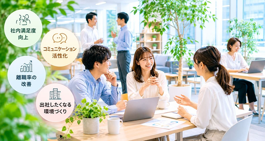 画像：オフィス緑化_イメージ画像